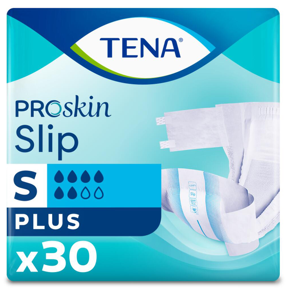 Tena Slip Plus ( Textile Back ) - Small - Pack 30