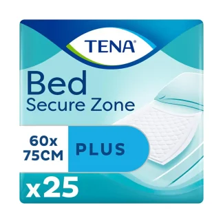 Tena Bed Plus - 60 x 75cm 76g - 25 Pack